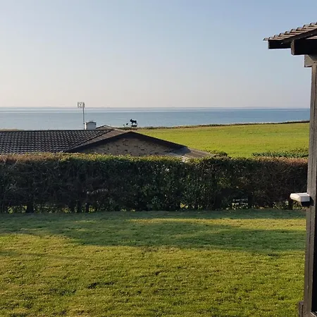 Panoramic Sea View In An Idyllic Landscape